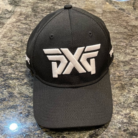 PXG Accessories Nwt Pxg Golf Hat Black With White Logo Mint Quality
